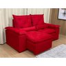 Sofá 2 Lugares Retrátil e Reclinável 1,80 Metros Alpoim Estofados Vermelho 203 Athenas - 3