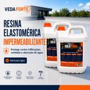 Ver imagem 5 de Kit 2 Resinas Elastoméricas Impermeabilizantes Cola Tudo 5L - 10 Litros