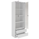 Ver mais imagens de Estante para TV e Home Theater até 84 Polegadas com LED 100% MDF 270CMX200CM Liz Yescasa
