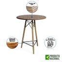Ver imagem 2 de Mesa Eames Eiffel Bistrô de Madeira 60cm Amêndoa