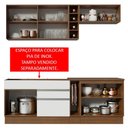 Ver imagem 5 de Armário de Cozinha Completa 220cm Rustic/Branco Parma Madesa 02
