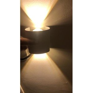 Led Lâmpada de Parede 6w Branco Spot Luz Moderna Decoração Casa