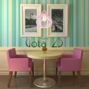 Ver imagem 2 de Luminária Pendente Madeira Gota 25cm e27 Sala Decoração Rosa Claro