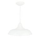Ver imagem 1 de Luminária Pendente Orbital Decorativo E27 Plástico Cozinha Branco