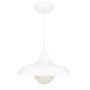 Ver imagem 2 de Luminária Pendente Orbital Decorativo E27 Plástico Cozinha Branco