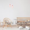 Ver imagem 2 de Luminária Pendente Duplo Madeira Koni 20cm CR Soquete E27 Rosa Claro