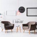 Ver imagem 4 de Luminária Pendente Madeira Nacar 18cm Soquete E27 Sala Rosa Claro