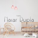 Ver imagem 2 de Luminária Pendente Duplo Madeira Nacar 18cm CR Soquete E27 Rosa Claro