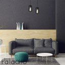 Ver imagem 4 de Luminária Pendente Duplo Madeira Paladio Cr Sala Jantar E27 Preto