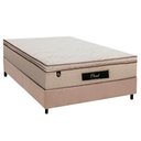 Ver imagem 1 de Conjunto Box Casal: Colchão Molas Luckspuma Masterpocket Cloud + Base Crc Suede Clean(138x188)