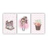 Quadros Decorativos Infantil Parede Estudante Rosa:Rosa - 2