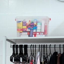 Kit com 3 Caixas Organizadoras Multiuso Transparente 12l – Organização e Praticidade - 2