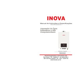 Aquecedor a Gas Linha Digital In 20d Gn - Inova - 4