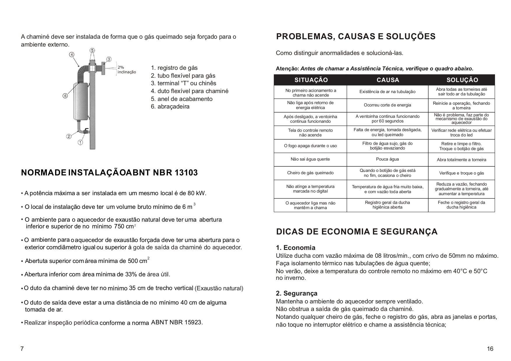 Aquecedor a Gas Linha Digital In 20d Gn - Inova - 11