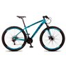 Bike Z1-X Azul e Preto Aro 29" Guidão Reto Quadro Alumínio L 19" Dropp Bikes - 1