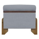 Ver imagem 7 de Puff Recamier Versallies 50 Cm Concreto Bouclé