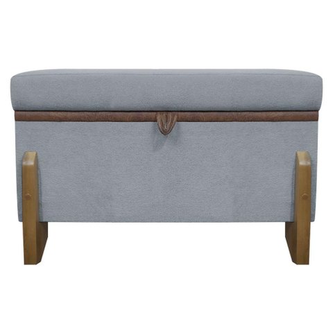Puff Recamier Versallies 50 Cm Concreto Bouclé