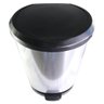 Lixeira com Pedal Label Prata 10 Litros - 5