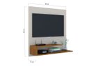 Ver imagem 3 de Painel para TV Orlando até 32 Polegadas Cor Off White/Freijó