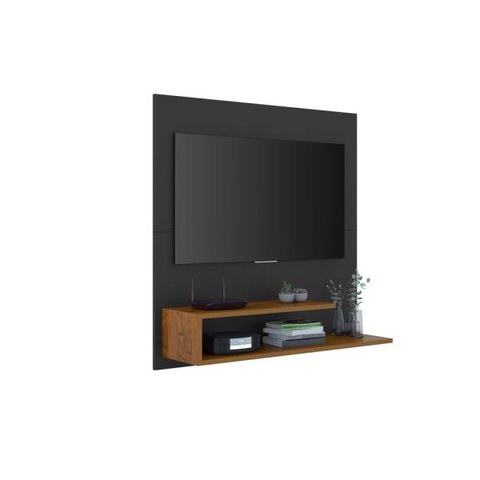 Painel para TV Orlando até 32 Polegadas Cor Preto/Freijó