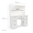 Ver imagem 3 de Penteadeira 7 Gavetas Pérola Yescasa