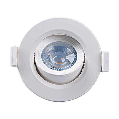 Spot de Led Embutir Alltop Mr16 Redondo 5w Bivolt Taschibra 6500k Branca Fria