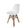 Cadeira Infantil Eames Polipropileno Base Madeira Eiffel Espresso Móveis - 4