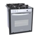 Ver imagem 1 de FOGAO A GAS DE EMBUTIR 4 BOCAS VENAX GAUDI PRISMA VITREO EL INOX GAS GLP