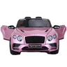 Mini Bentley Continental - Rosa Carro Elétrico Infantil A Bateria Para Crianças Motorizado Menino Me - 3