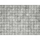 Ver imagem 3 de Capacho Fenice Texturas Pastilhas Cinza Grey 70x40cm - Uzoo Tapete Fenice Texturas 70x40cm Pastilhas