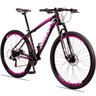 Bicicleta 29 Dropp Aluminum Preto+rosa - 1