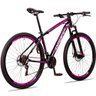 Bicicleta 29 Dropp Aluminum Preto+rosa - 9