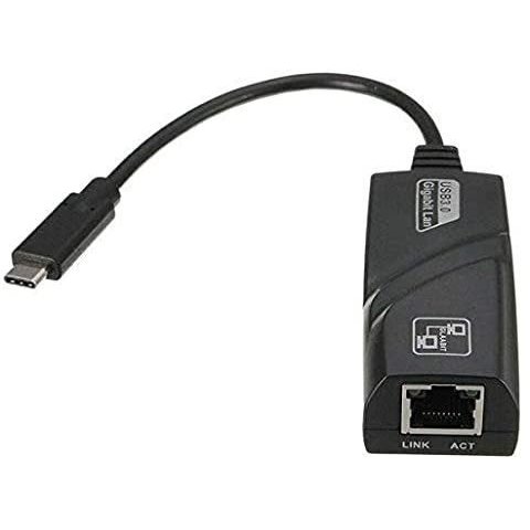 ADAPTADOR DE REDE TYPE C PARA RJ45 10/100/1000MBPS JC-TYC-R02