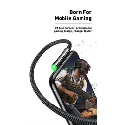 Cabo Carregador e Dados Iphone Gamer 90º 2a Lightning 1,2m - 8