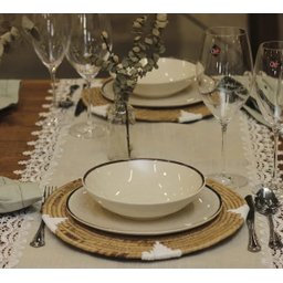 Prato Fundo 20,5cm Unni Brisa Oxford para Risoto Massa Sopa - 3