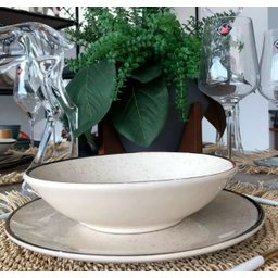 Prato Fundo 20,5cm Unni Brisa Oxford para Risoto Massa Sopa - 5
