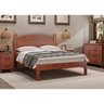 Cama Casal Madeira Maciça 1159T Bronze Imbuia FNT - 3