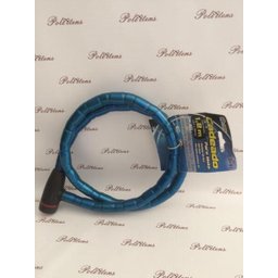 Cadeado Encapado 1,2 Metros Com Cadeado Bike Bicicleta Moto - 1