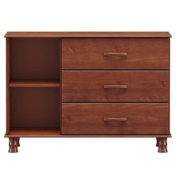 Cômoda 1 Porta 03 Gavetas Madeira Maciça 1162T Bronze Imbuia Fnt Milani Store - 3 Cômoda 1 Porta 03 Gavetas Madeira Maciça 1162T Bronze Imbuia Fnt Milani Store - 3