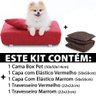 Cama Box Para Cachorro + 2 Travesseiros + 2 Capas - Caminha Pet - BF Colchões - 2