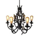 Ver imagem 3 de Luminária Artesanal Decoração Interna e Externa Antiferrugem + Pássaros de Porcelana