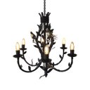 Ver imagem 5 de Luminária Artesanal Decoração Interna e Externa Antiferrugem + Pássaros de Porcelana
