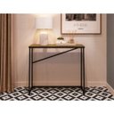 Ver imagem 4 de Aparador Estilo Industrial Sw001 Preto Noce Oro Pp Milani Store