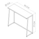 Ver imagem 3 de Aparador Estilo Industrial Sw001 Preto Noce Oro Pp Milani Store