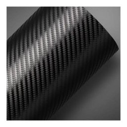 Adesivo Fibra De Carbono 3d 7m X 60cm Envelopamento Moldável - 1