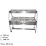 Buffet Combinado Inox 8 Cubas Quentes e 4 Frias com Rodízios - Spolu - Prata 127V SPL-509CO - 3