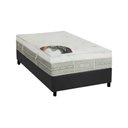 Ver imagem 1 de Cama Box Solteiro: Colchão Molas Pocket Ensacadas Castor Eurotop Summer Winter + Base Crc Suede