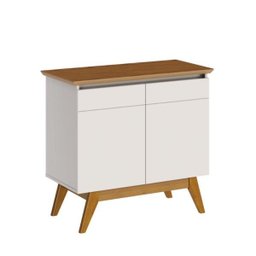 Buffet Classic 2 Portas Sem Espelho 64375 Off-White/Freijo - 1