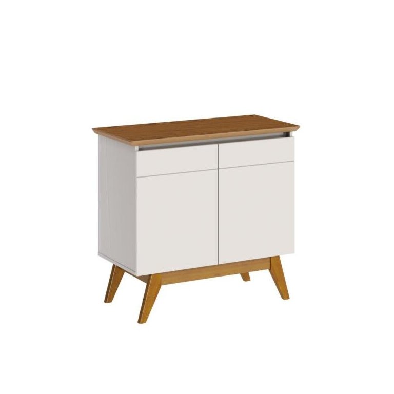 Buffet Classic 2 Portas Sem Espelho 64375 Off-White/Freijo