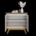 Ver imagem 3 de Buffet Classic 2 Portas Sem Espelho 64375 Off-White/Freijo